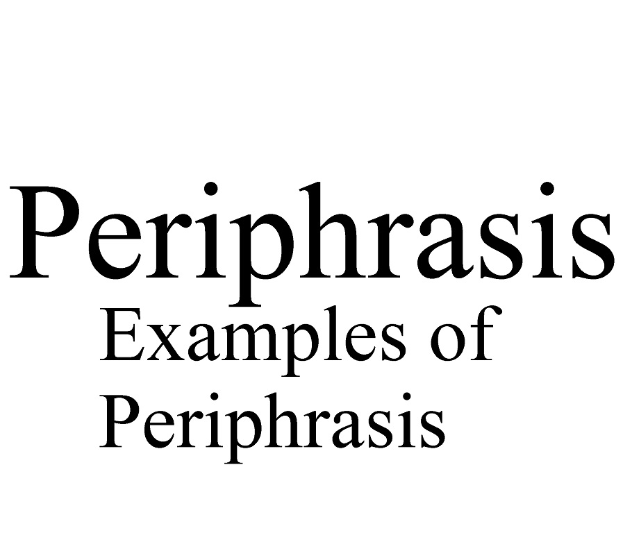 examples of periphrasis